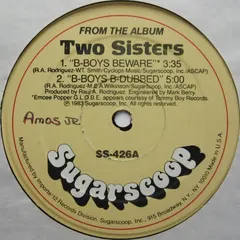Two Sisters Sugarscoop – B-Boys Beware (Vinyl, 12")