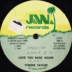 Tyrone Taylor – Love You Back Again (Vinyl, 12")