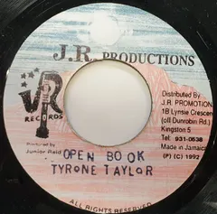 Tyrone Taylor – Open Book (Vinyl, 7")