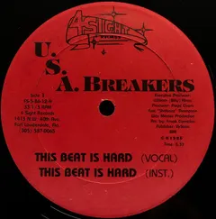 U.S.A. Breakers – This Beat Is Hard (Vinyl, 12")