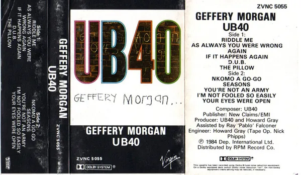 UB40 – Geffery Morgan...