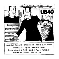 UB40 DEP International – Live (Vinyl, LP)
