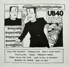 UB40 DEP International – Live (Vinyl, LP)