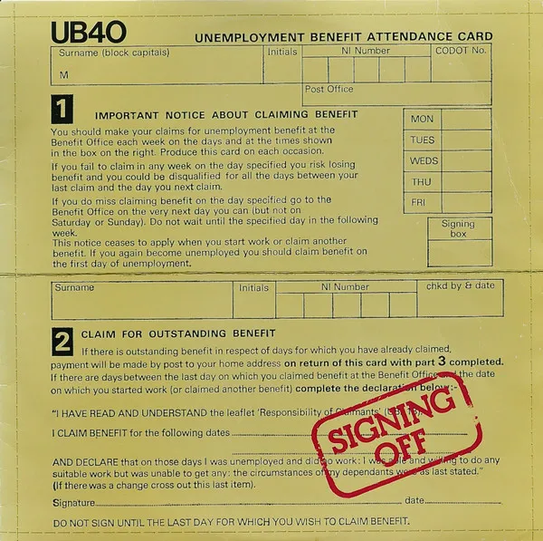 UB40 – Signing Off