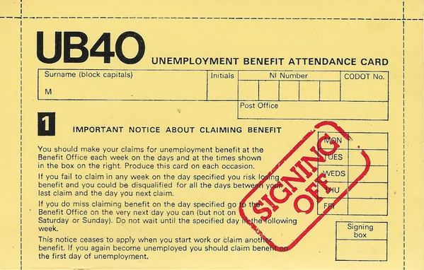 UB40 – Signing Off