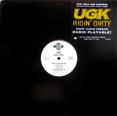 UGK – Ridin' Dirty (Ridin' Clean Version) (Vinyl, LP)