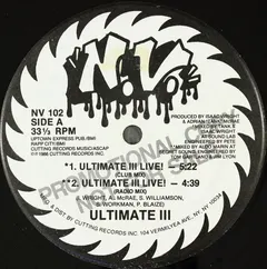 Ultimate III* – Ultimate III Live! (Vinyl, 12")