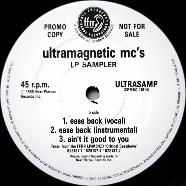 Ultramagnetic MC's – LP Sampler