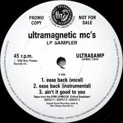 Ultramagnetic MC's – LP Sampler (Vinyl, 12")