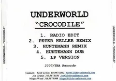 Underworld – Crocodile (CDr, Single)