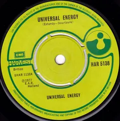 Universal Energy – Universal Energy (Vinyl, 7")
