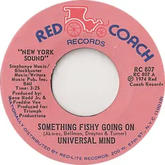 Universal Mind (3) – Something Fishy Going On (Vinyl, 7")