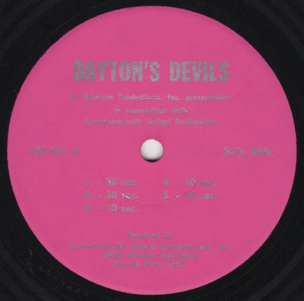 Unknown Artist – Dayton's Devils