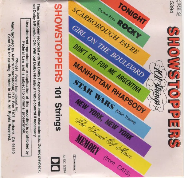 Unknown Artist – Showstoppers 101 Strings