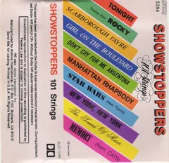 Unknown Artist – Showstoppers 101 Strings (Cassette, Compilation)