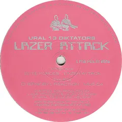 Ural 13 Diktators – Lazer Attack (Vinyl, 12")