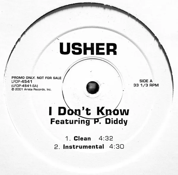 Usher Featuring P. Diddy – I Don't Know