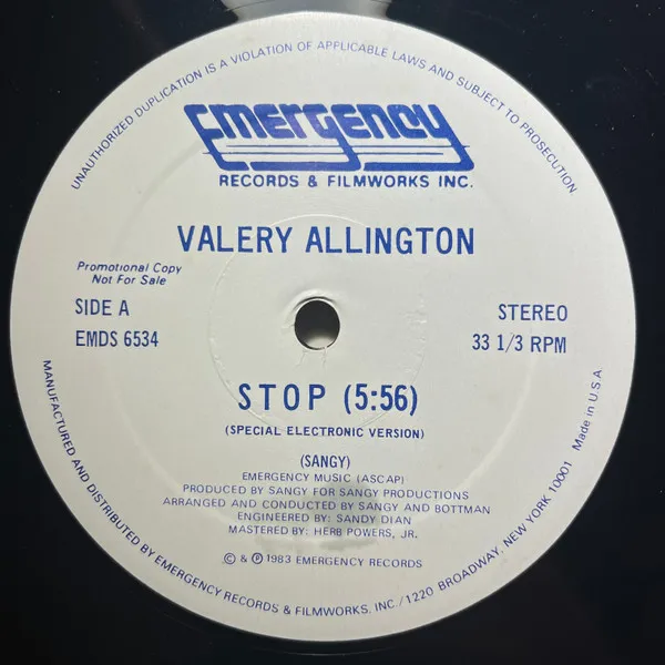 Valery Allington – Stop