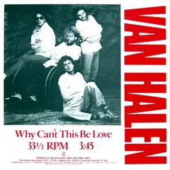Van Halen – Why Can't This Be Love (Vinyl, 12")