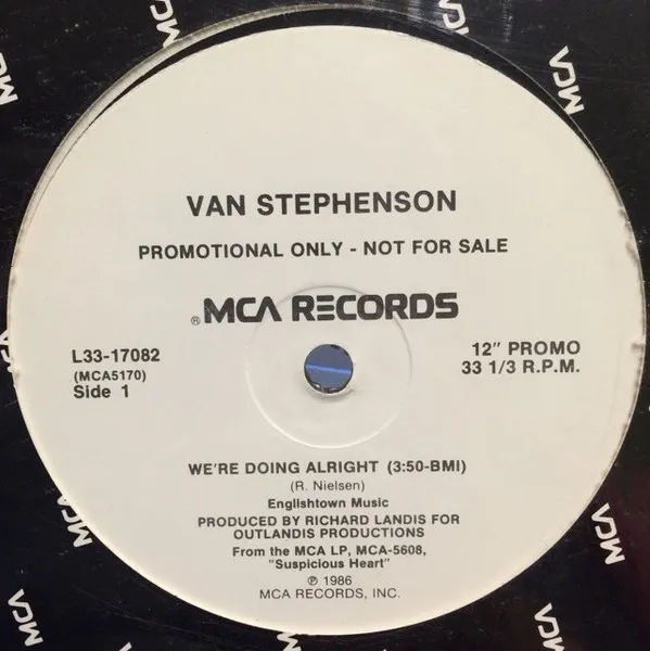 Van Stephenson – We're Doing Alright