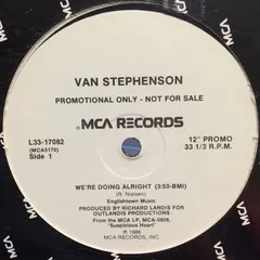 Van Stephenson – We're Doing Alright (Vinyl, 12")