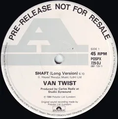 Van Twist – Shaft (Vinyl, 12")
