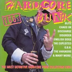 Various – 100% Hardcore Punk (CD, Compilation)