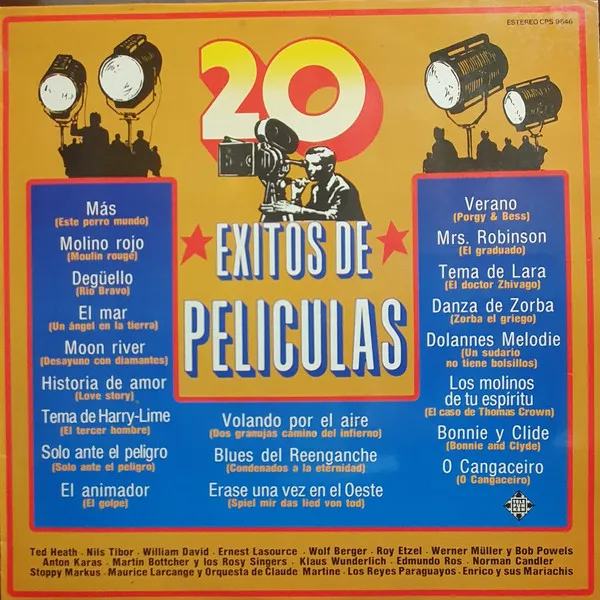 Various – 20 Exitos De Peliculas