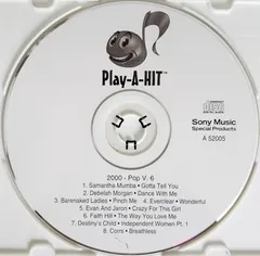 Various – 2000 - Pop V. 6 (CD, Promo)
