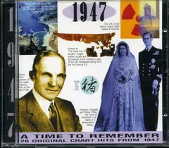 Various – A Time To Remember 1947 (CD, Compilation)
