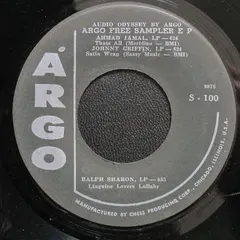 Various – Argo Free Sampler EP (Vinyl, 7")