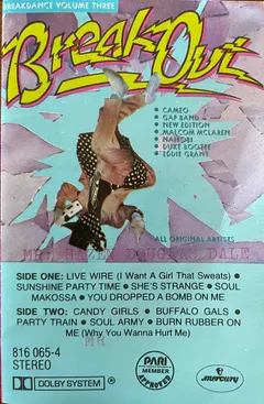 Various Artists* – Break Out (Breakdance Volume Three) (Cassette, Compilation)