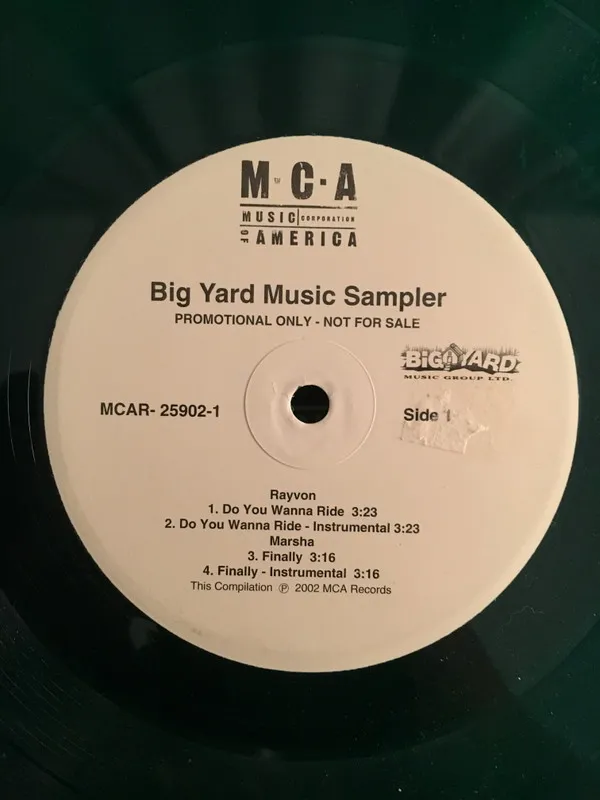 Various – Big Yard Music Sampler