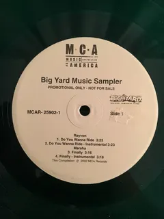 Various – Big Yard Music Sampler (Vinyl, 12")