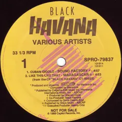 Various – Black Havana (Vinyl, 12")