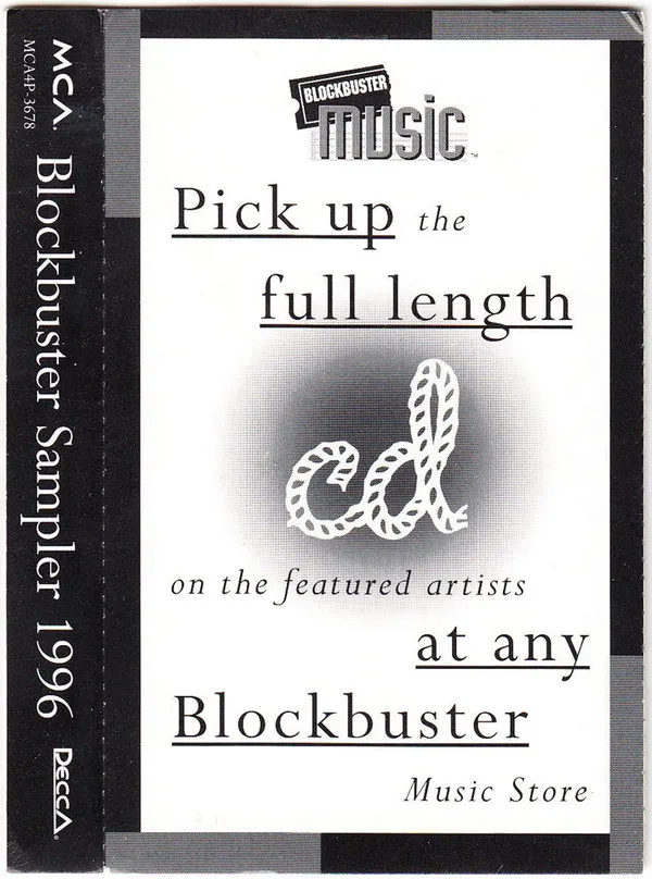 Various – Blockbuster Sampler 1996