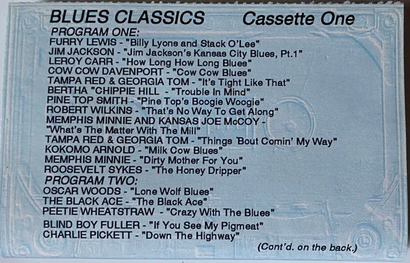 Various – Blues Classics 1927-1969