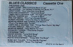 Various – Blues Classics 1927-1969 (Cassette, Compilation)