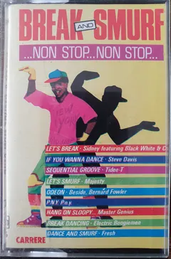 Various – Break And Smurf Non Stop (Cassette, Compilation)