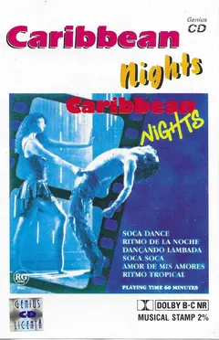 Various – Caribbean Nights (Cassette, Compilation)