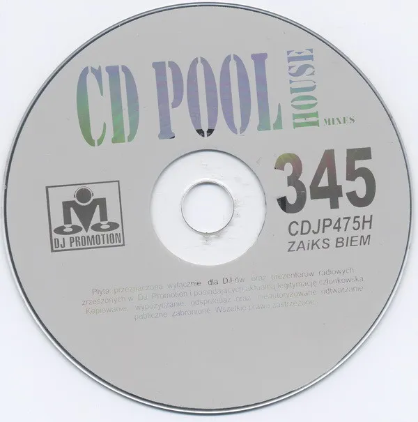 Various – CD Pool House Mixes 345