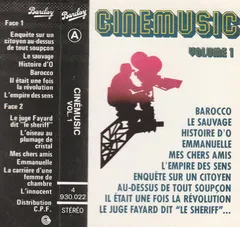 Various – Cinemusic Volume 1 (Cassette, Compilation)
