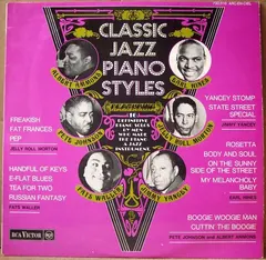 Various RCA Victor – Classic Jazz Piano Styles (Vinyl, LP)