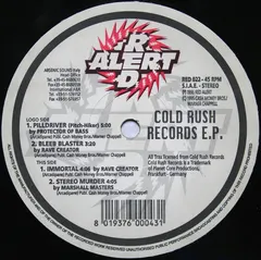 Various – Cold Rush Records E.P. (Vinyl, 12")