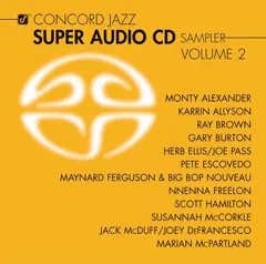 Various – Concord Jazz Super Audio CD Sampler Volume 2 (SACD, Hybrid)