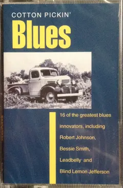 Various – Cotton Pickin' Blues (Cassette, Compilation)