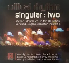 Various – Critical Rhythm Singular: Two (CD, Compilation)