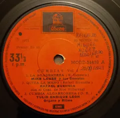 Various – Cumbias Vol. 2 (Vinyl, 7")