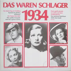 Various – Das Waren Schlager 1934 (Vinyl, LP)