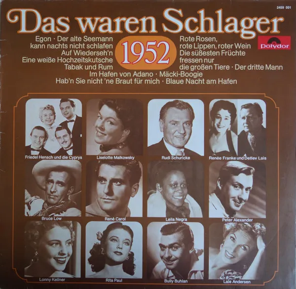 Various – Das Waren Schlager 1952